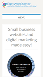 Mobile Screenshot of easywebstarter.com